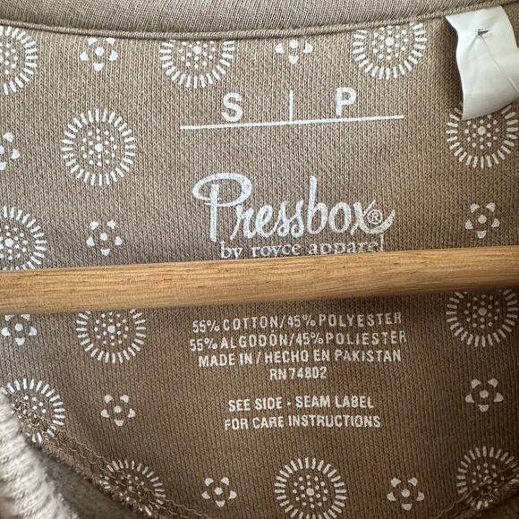 Auburn Tigers Pressbox Women's Vintage Wash Pullover Sweatshirt Elektra S NEW - Picture 4 of 8